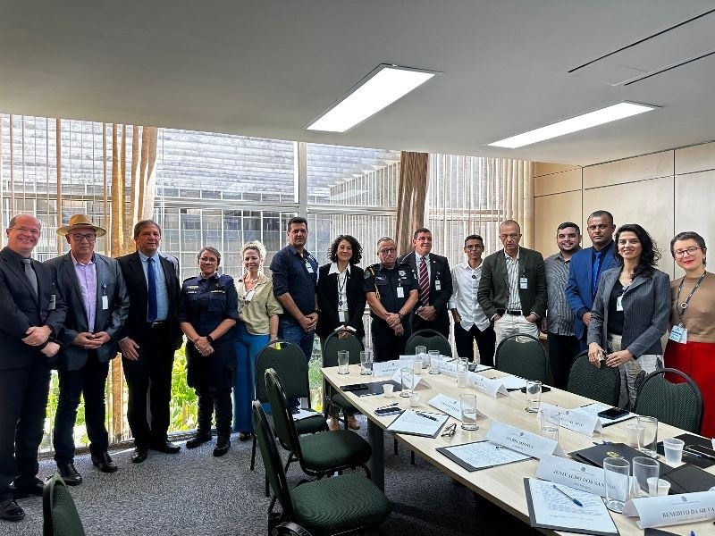 Guarda Civil de Sinop participa de seminário em Brasília para articular ações de segurança pública