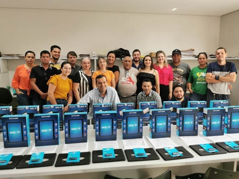 Prefeitura de Sinop entrega tablets para Vigilância Sanitária