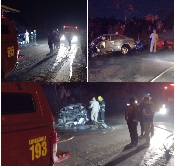 Três morrem em grave acidente na BR-163 em Sinop