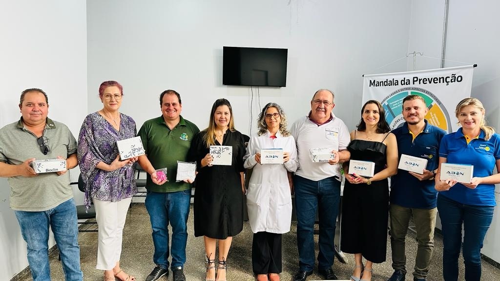 Hepatites B e C: Município recebe do Rotary doação de 7 mil kits de testes rápidos
