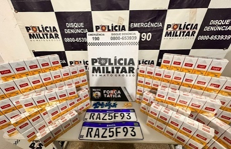 Força Tática prende homem com porções de drogas e cigarros sem procedência