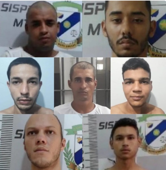 Sete presos fazem buraco em tela de cela e fogem de penitenciária em Peixoto de Azevedo