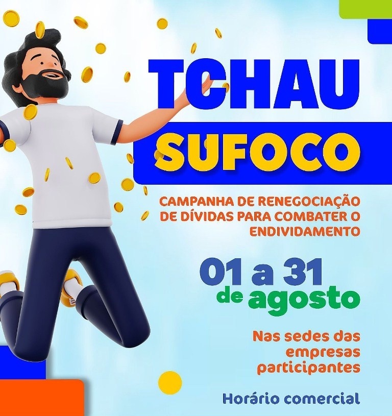 Águas de Sinop é parceira da 2ª edição da Campanha 'Tchau Sufoco' com renegociação de dívidas