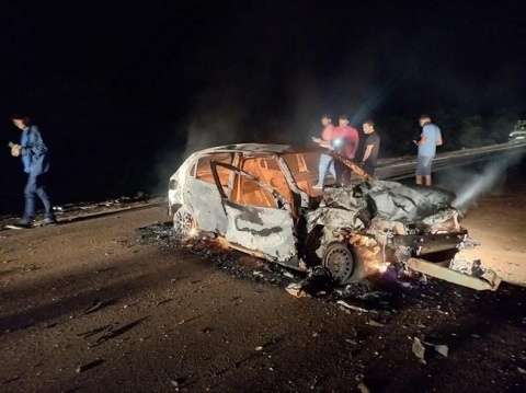 Bombeiros socorrem vítima de acidente entre Matupá e Peixoto de Azevedo