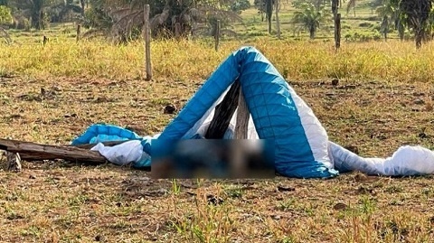 Idoso morre após cair de parapente no interior de MT