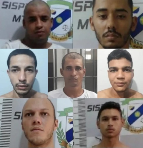 Quatro fugitivos da cadeia de Peixoto de Azevedo morrem em confronto com a polícia