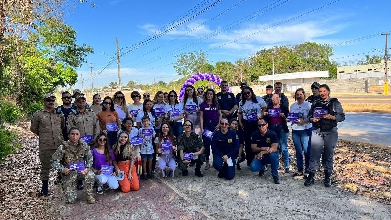 Blitz contra a violência doméstica é realizada em Sinop