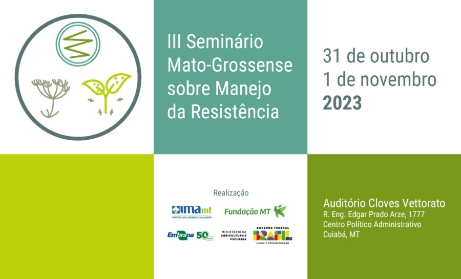 Seminário Mato-grossense sobre manejo de resistência abre inscrições