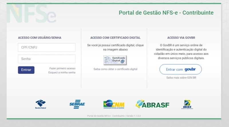 A partir de amanhã (1), MEI só poderá emitir Nota Fiscal de serviços pelo site do Governo Federal