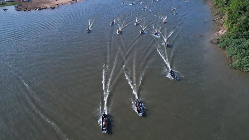 Torneio de Pesca tem participação de mais de 400 competidores entre barcos e caiaques com R$100 mil em prêmios