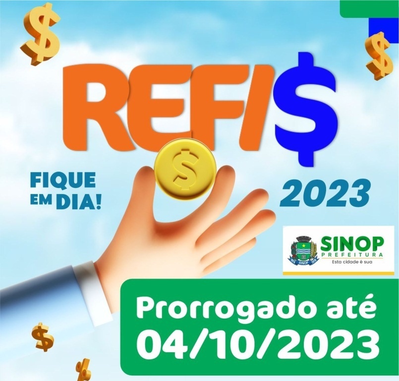 Refis 2023 é prorrogado até 04/10