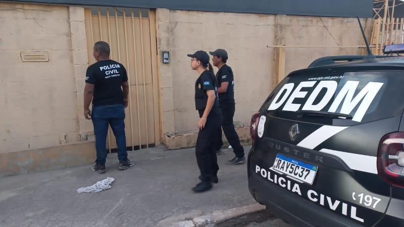 Polícia Civil cumpre 14 ordens judiciais contra autores de violência doméstica em Cuiabá