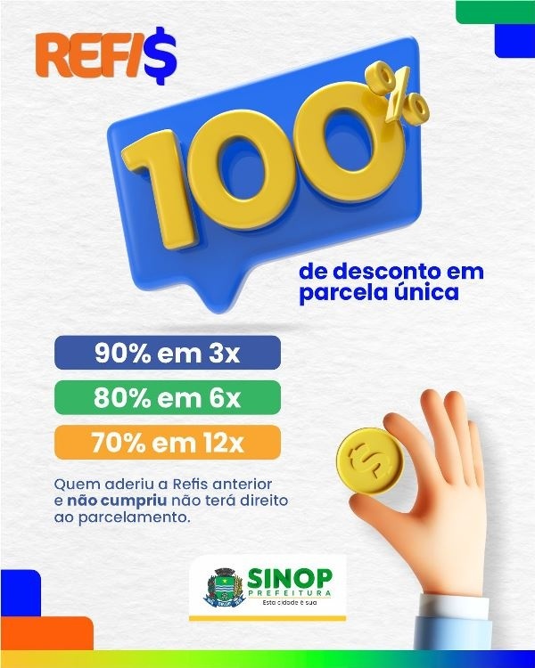 Adesão ao Refis 2023 segue até 04/10 com parcelamentos em 12x e até 100% de descontos em juros e multas
