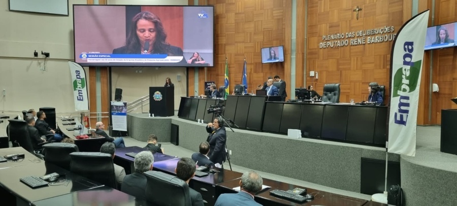 Embrapa recebe homenagem pelos 50 anos de serviços a Mato Grosso