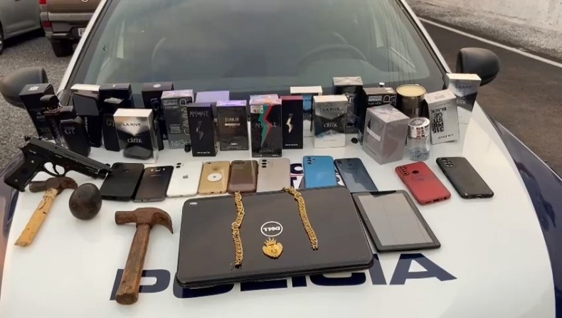 Quadrilha que invadiu farmácia e furtou perfumes importados são presos em Sorriso