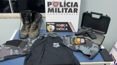 Homem é preso se passando por policial militar