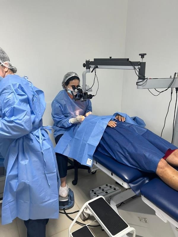 Cirurgias de catarata do programa Fila Zero beneficiam dezenas de pacientes