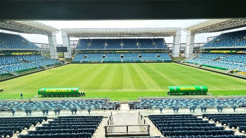 MT começa a receber seleção brasileira de futebol para partida na Arena Pantanal