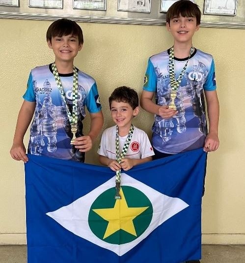 Sinopenses ajudam Mato Grosso a se destacar no Campeonato Brasileiro de Xadrez Escolar 2023