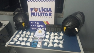 Sinop: Drogas são apreendidas após denúncia anônima