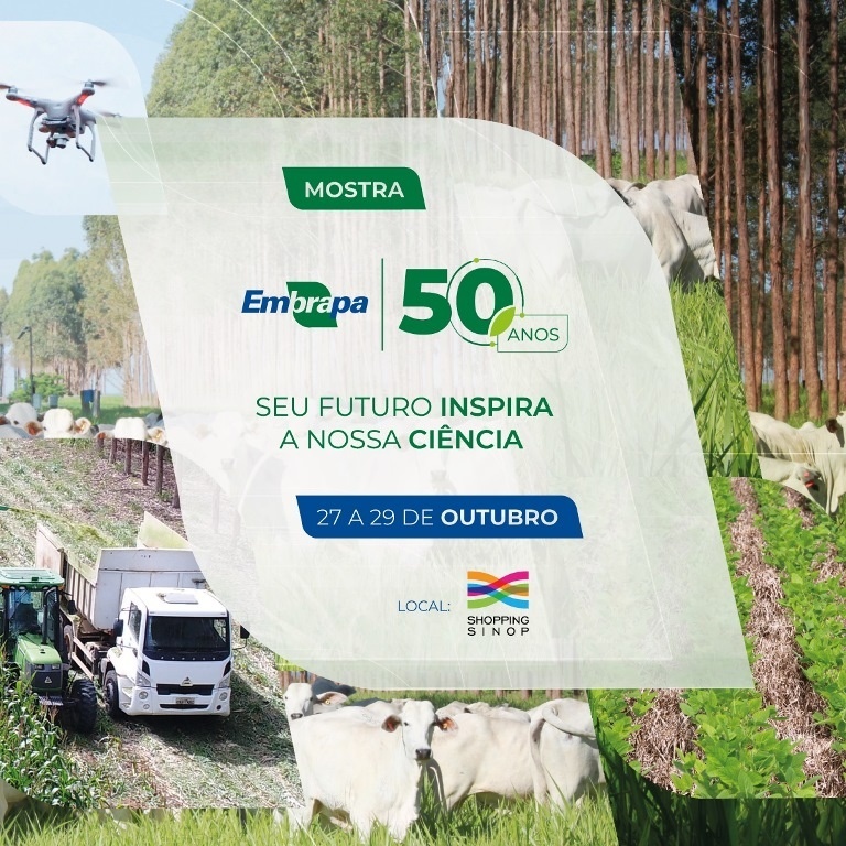 Embrapa vai ao shopping para mostrar presença da pesquisa na vida dos brasileiros