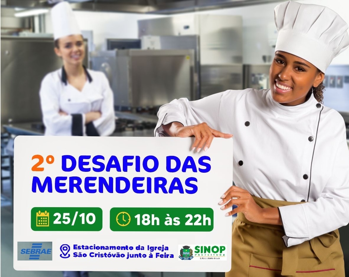 Nova edição do Desafio das Merendeiras é nesta quinta-feira