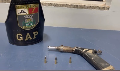 GAP prende homem com arma no bairro Belvedere