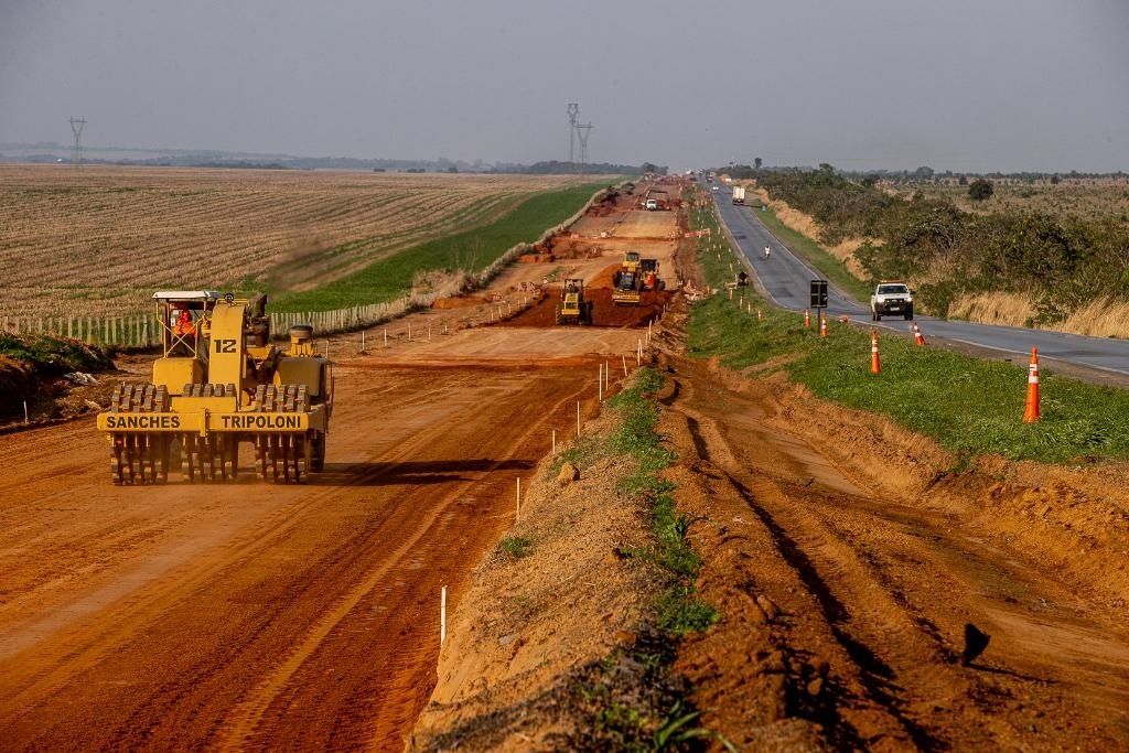 Nova frente de duplicação da BR-163 trará mais R$ 650 milhões de investimentos para MT