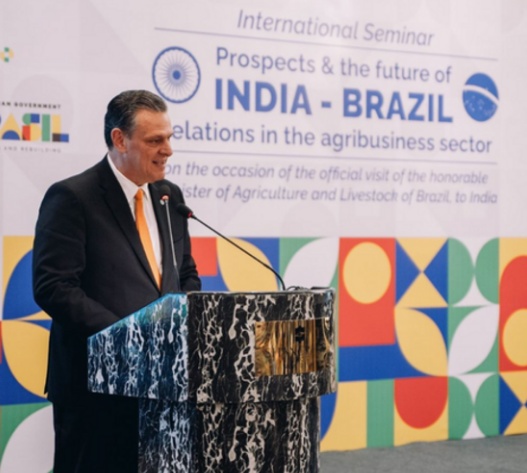 Brasil abre mercado para o agronegócio com a Índia