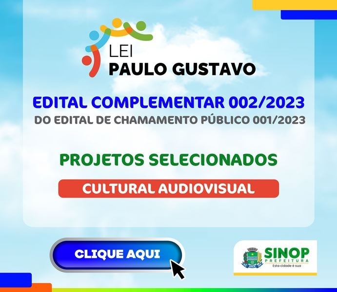 Cultura divulga resultado preliminar dos projetos selecionados da Lei Paulo Gustavo