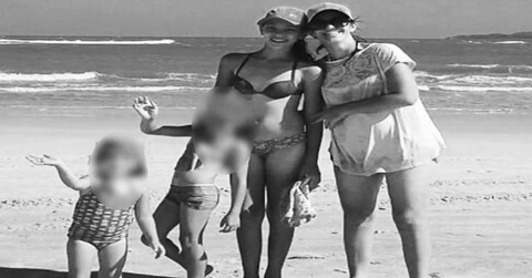 Mãe lutou enquanto estava sendo esfaqueada para proteger suas filhas