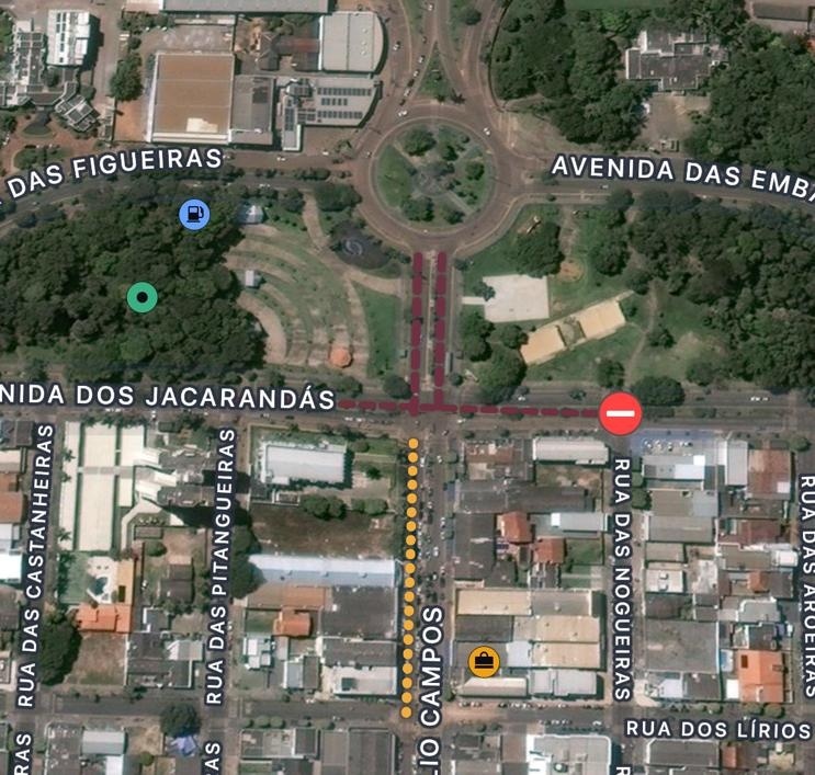 Trânsito é alterado na região da Praça da Bíblia por conta do Natal dos Sonhos; confira