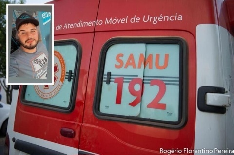 Entregador de bebidas de 23 anos morre após colidir moto contra caçamba de entulho