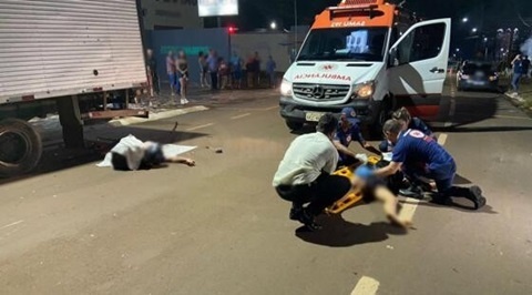 Piloto rampa quebra molas e morre ao bater em caminhão parado