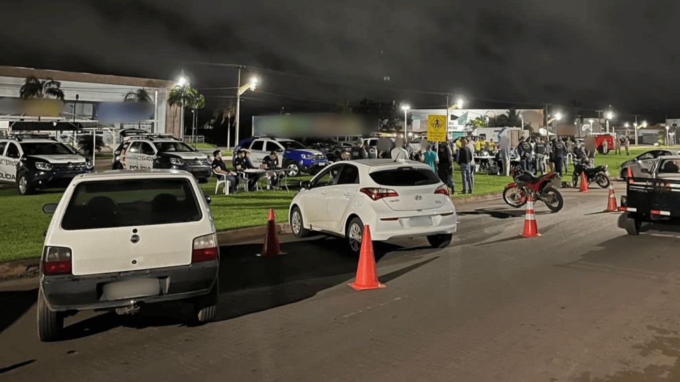 25 motoristas são presos por dirigir sob efeito de álcool em Sinop