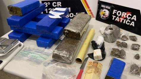 Operação policial desmantela ponto de distribuição de drogas em Sorriso