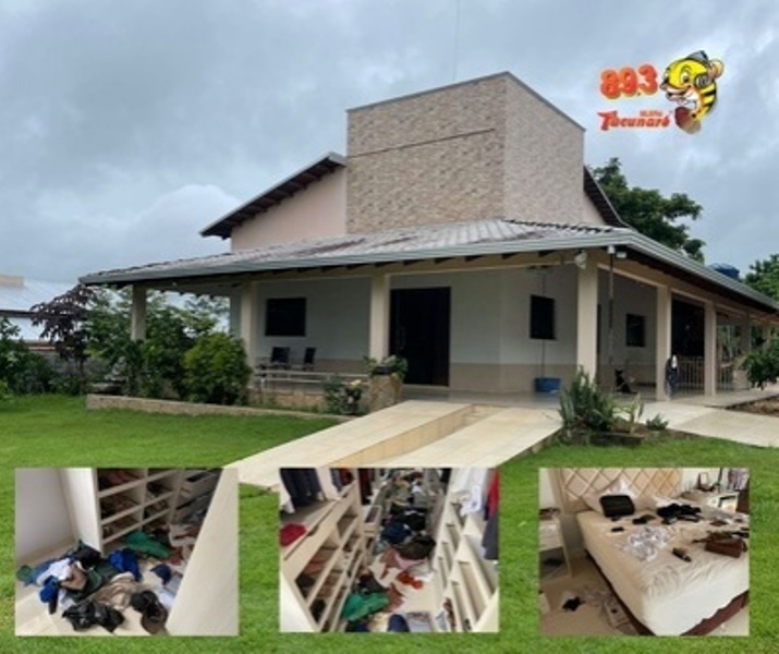 Bandidos invadem casa de vice-prefeito e levam R$ 220mil em dinheiro e camionete em Juara