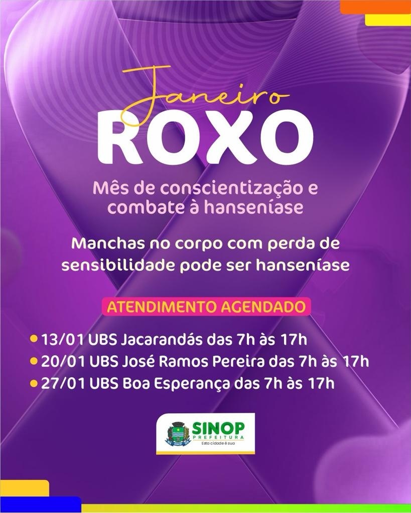 Janeiro roxo: mês de conscientização e combate à hanseníase