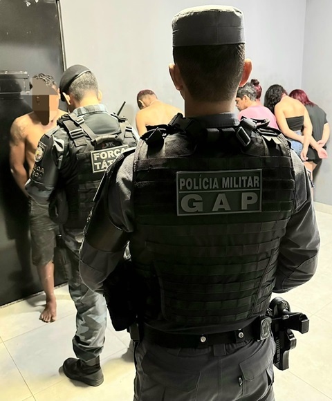 Sinop: PM prende criminosos que cometeram roubo em residência