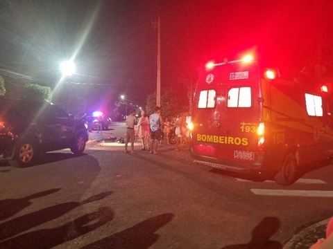Dois homens ficam feridos em grave acidente em Sinop