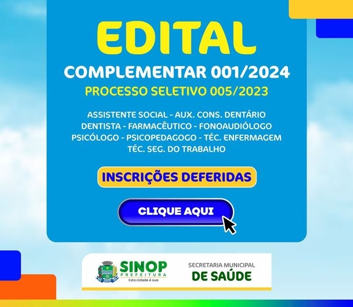 Seletivo simplificado oferta 157 vagas; prazo para recurso das inscrições é nos dias 24 e 25