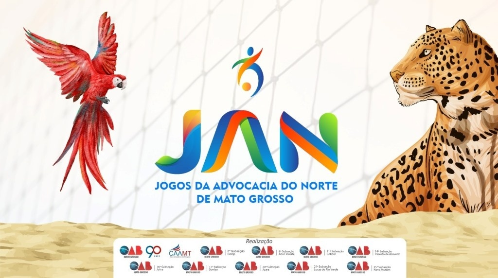 Estão abertas as inscrições para o 1º Jogos da Advocacia do Norte de MT