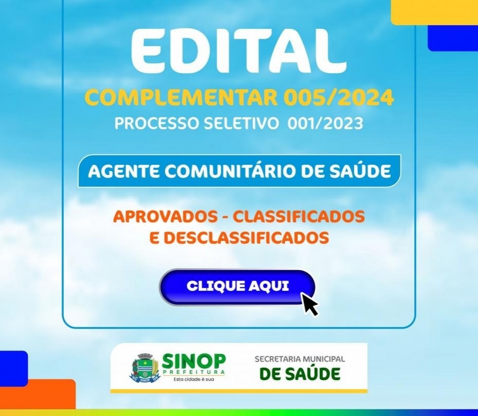 Publicada relação de candidatos aprovados e classificados em seletivo