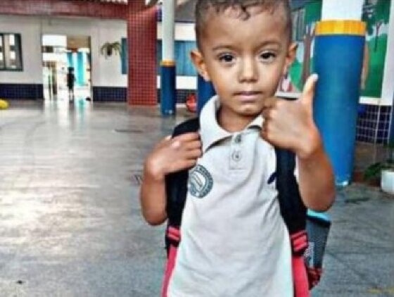 Criança de 5 anos morre após ser baleada pelo padrasto