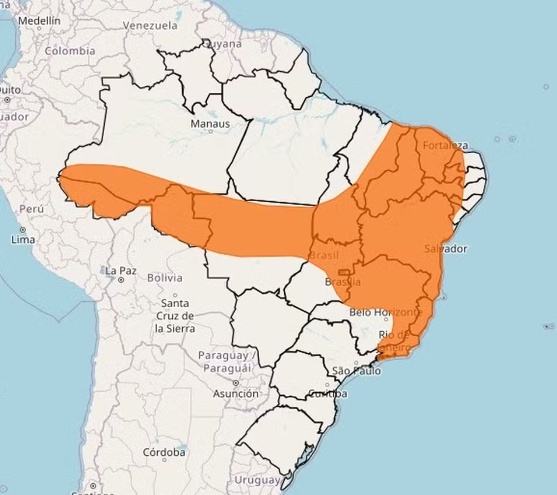 MT entra em alerta para temporais nesta semana, diz Inmet
