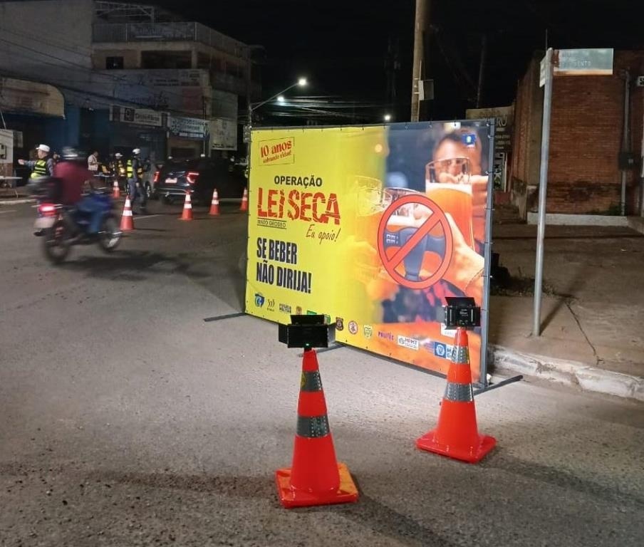 Operação Lei Seca em oito cidades de MT prende 55 motoristas alcoolizados e confecciona 630 multas