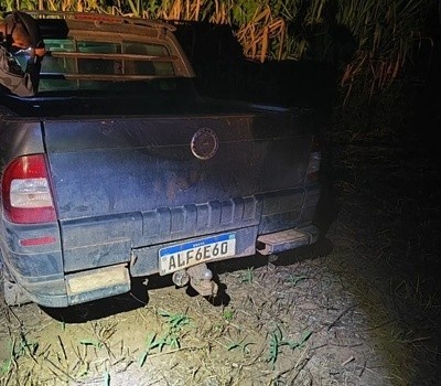 Pick-up furtada é recuperada pela Força Tática em Sinop