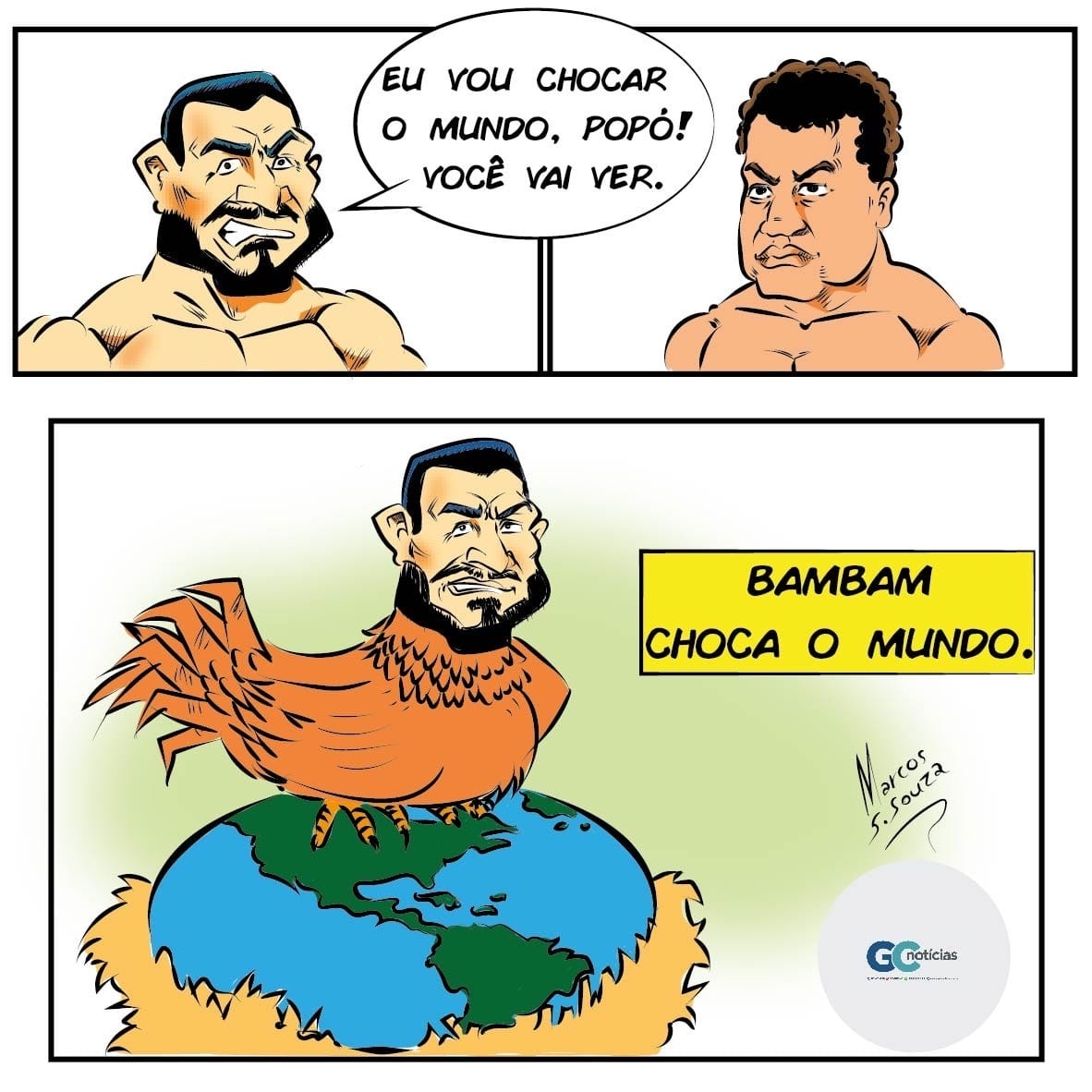 Bambam choca o mundo
