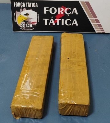 Sinop: PM apreende droga enterrada em terreno baldio