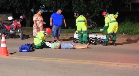 Sinop: Bicicleta ''parte ao meio'' e jovem fica ferida